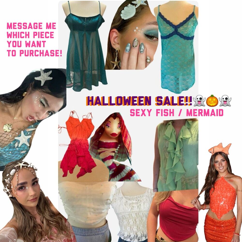 🎃👻💀HALLOWEEN SALE! SEXY FISH/MERMAID🎃👻💀